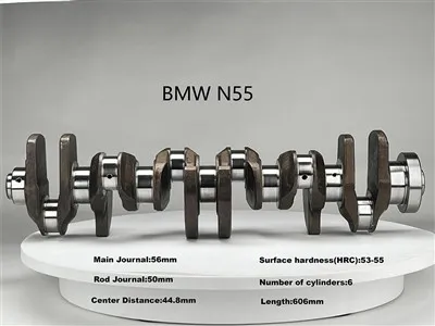 11217580483 Benzínový motor Kliková hřídel N55b30 pro BMW E90 E93