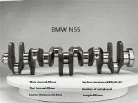 11217580483 Benzínový motor Kliková hřídel N55b30 pro BMW E90 E93